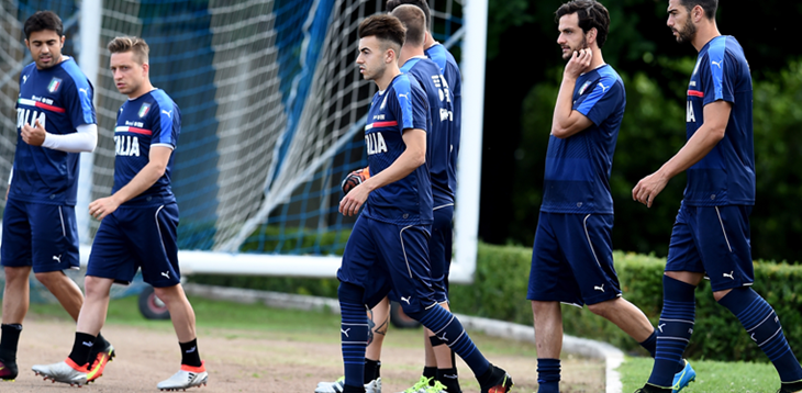 Montpellier dà il benvenuto agli Azzurri: 600 tifosi incitano la squadra al primo allenamento