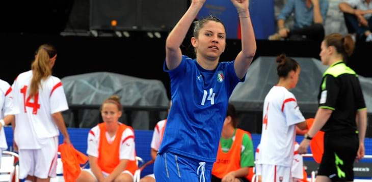 #MilanoFutsalWeek. Notte magica ad Assago, le Azzurre rifilano sei gol alla Slovacchia