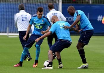 Allenamento in mattinata a Montpellier. Controlli clinici e strumentali per Candreva