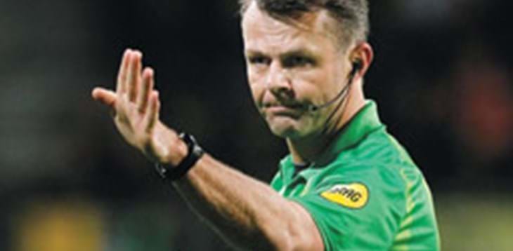 Sabato Inghilterra-Italia sarà diretta dall’olandese Bjorn Kuipers