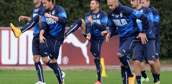 Mattinata davanti al video per gli Azzurri. Nel pomeriggio l’allenamento