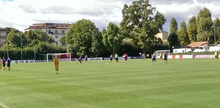 Azzurri al lavoro a Coverciano. Nel pomeriggio la seconda seduta di allenamento