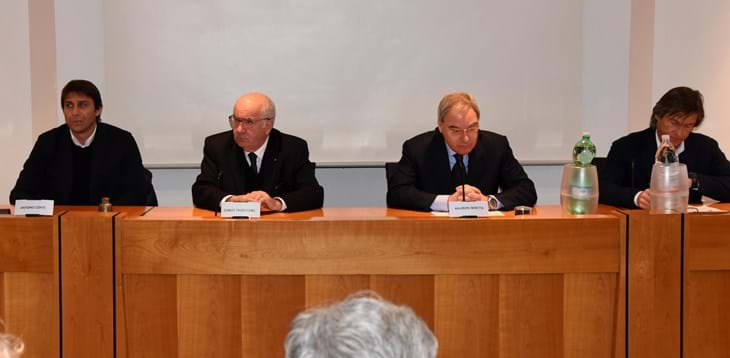 Conte ai tecnici di Serie A: “Collaboriamo tutti insieme per il bene del calcio italiano”
