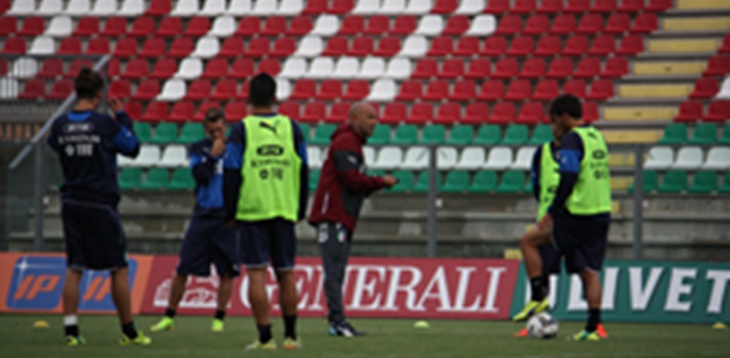 Azzurrini al lavoro a Castel di Sangro. Restano a riposo Baselli e Molina