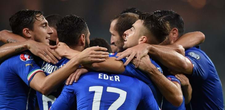 I complimenti di Renzi a Conte e agli Azzurri per la qualificazione ad EURO 2016