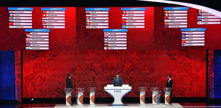 Qualificazioni al Mondiale FIFA di Russia 2018: Azzurri nel girone con la Spagna