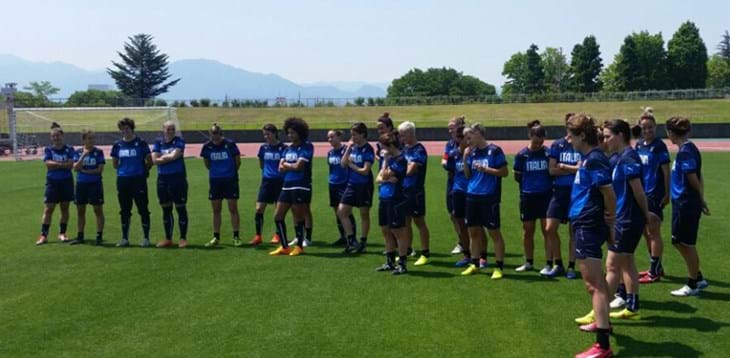 Primo allenamento per le Azzurre in Giappone. Giovedì la sfida con le padrone di casa
