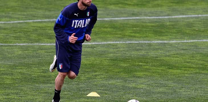 Bulgaria-Italia. Lesione al crociato per Marchisio, out anche Florenzi e Pasqual