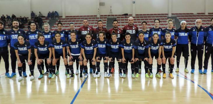 Nazionale Femminile calcio a 5: terminato lo stage a Camerano (An)