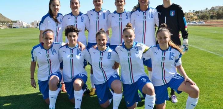 Nazionale Under 19 Femminile: oggi le Azzurrine affrontano l’Olanda nel Torneo di La Manga