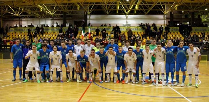 La Nazionale Under 21 di Calcio a Cinque supera per la seconda volta la Slovenia
