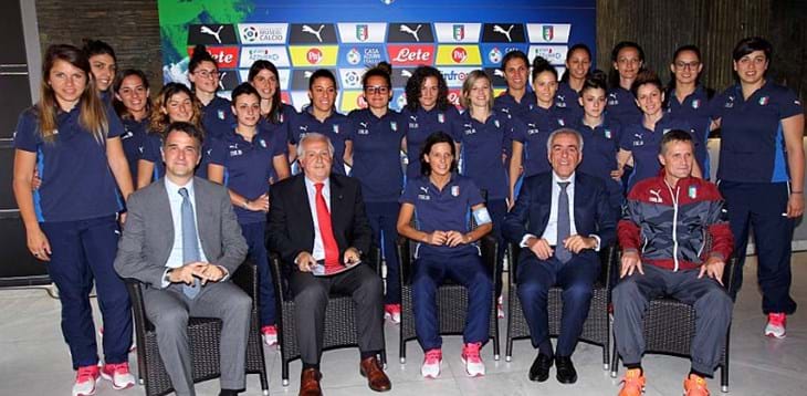 Azzurre pronte allo storico esordio allo stadio “Pietrangeli”. Nicoletti primo capitano