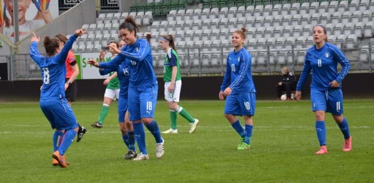 Fase Elite Europeo: le Azzurrine chiudono con un successo, 3-0 all’Irlanda del Nord