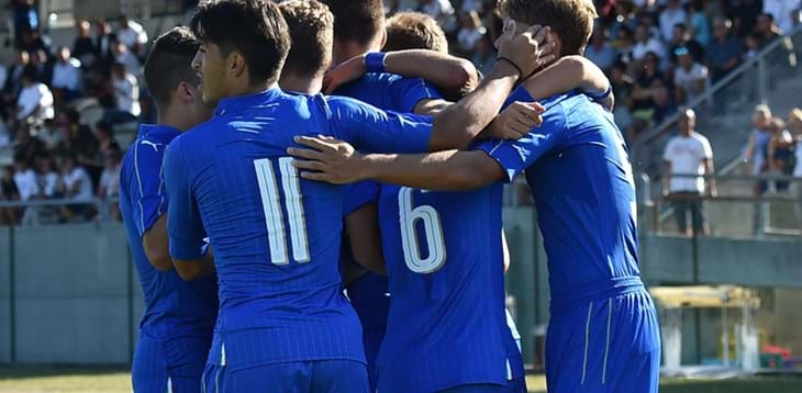 Cinque gol alla Slovenia. Il tecnico Nicolato all’esordio: “Squadra di qualità”