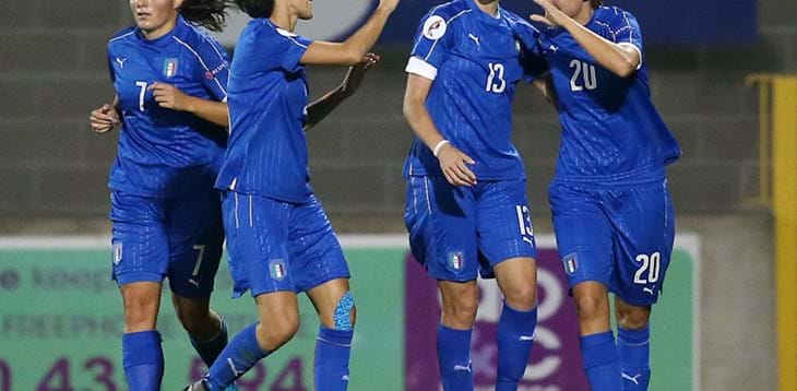 Qual. europee. Con Girelli e Gabbiadini l’Italia vince in casa dell’Irlanda del Nord