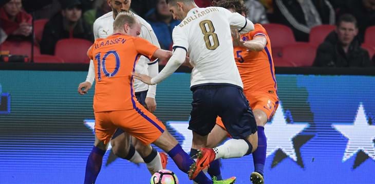 Quasi 6 milioni e mezzo di telespettatori per il successo degli Azzurri in Olanda