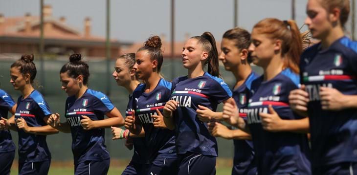 Azzurrine in Irlanda del Nord. Martedì 8 l’esordio contro l’Inghilterra