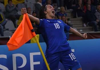Daniela Sabatino nel gotha del calcio grazie al gol realizzato all’Europeo contro la Svezia