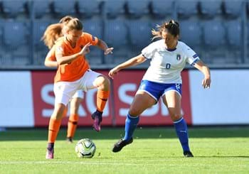 Azzurrine sconfitte all’esordio dall’Olanda. Sbardella: “Niente è perduto, dobbiamo crederci”