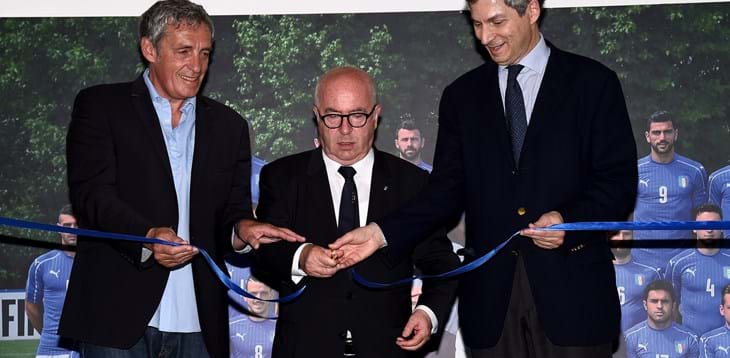 Inaugurata ‘Casa Azzurri’. Tavecchio: “Uniremo gli sforzi per fare bella figura”