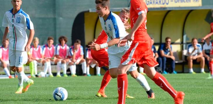 Nazionale Under 16: pareggio in rimonta nella seconda amichevole con la Svizzera