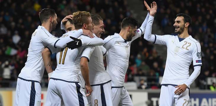 Belotti e Immobile gemelli del gol: doppietta del ‘Gallo’ nel 4-0 al Liechtenstein