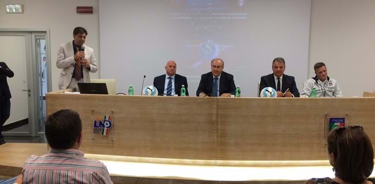 Nazionale U17 Femminile di Futsal: presentato il torneo UEFA in programma da giovedì a Campobasso