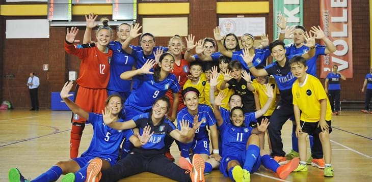 Al torneo UEFA di Campobasso le Azzurrine fanno il bis: battuta 5-3 la Romania
