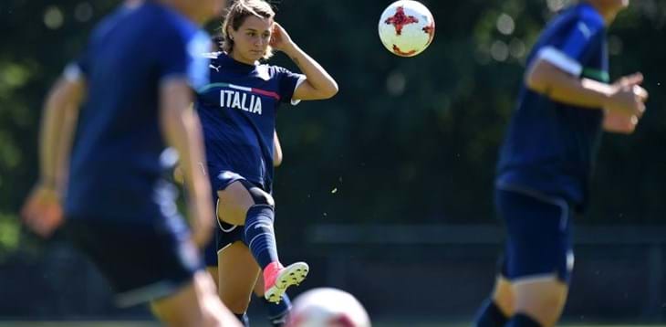 Azzurre al lavoro per preparare il match con la Germania. Girelli: “Vogliamo fare bella figura”