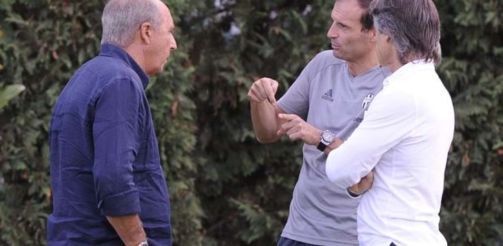 Ventura in visita alla Juve: “Incontro cordiale, utile per programmare il nostro lavoro”
