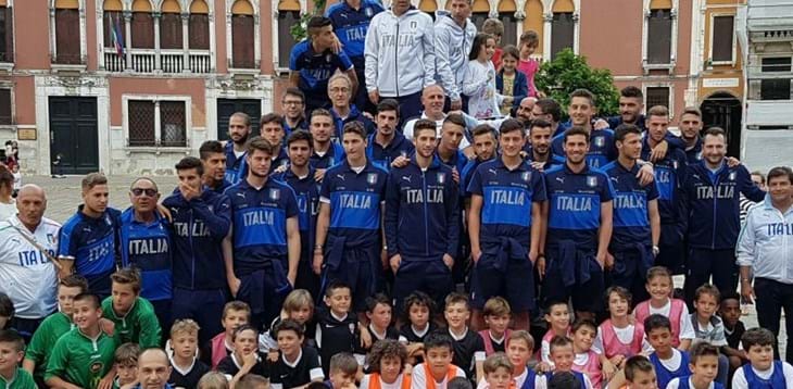 Azzurrini al lavoro a Mestre. Mercoledì la presentazione dell’amichevole con la Francia