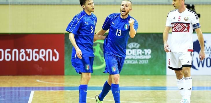 Nazionale Calcio a 5: successo in rimonta con la Bielorussia all’esordio nelle qualificazioni a EURO 2018