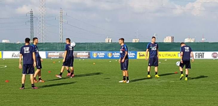 Qualificazioni europee: primo allenamento a Roma in vista del match con la Lituania