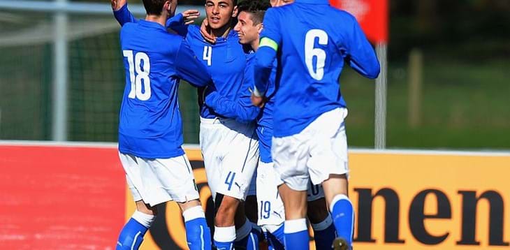 Under 16. Sei gol degli Azzurrini alla Finlandia al Torneo UEFA di Burton uponTrent