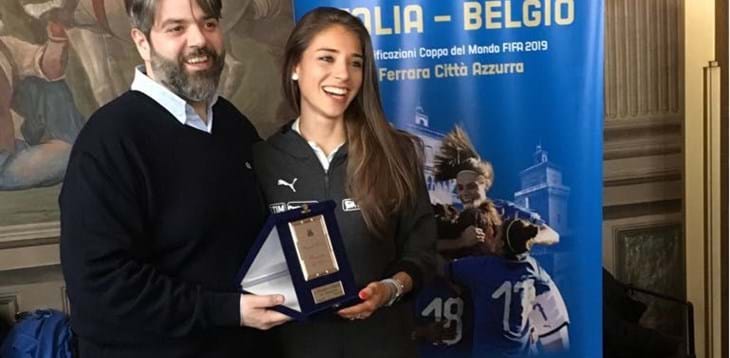 Nazionale Femminile: a Ferrara il primo appuntamento per promuovere Italia-Belgio