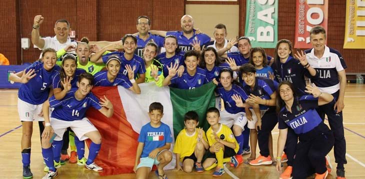 L’Italia trionfa nel torneo UEFA a Campobasso. Menichelli: “Mi ricorda il successo all’Europeo”