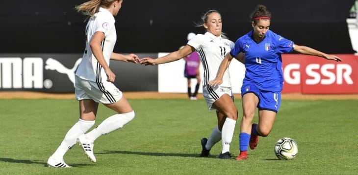Alle Azzurrine non riesce l’impresa, sconfitte anche dalla Germania