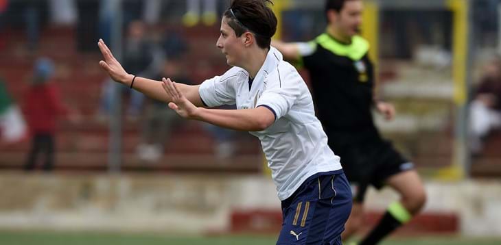 A Bitetto le Azzurrine travolgono la Repubblica Ceca. Sara Baldi firma una tripletta