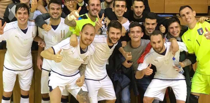 A Trnava l’Italia si riscatta battendo 4-1 la Slovacchia nella Futsal Week