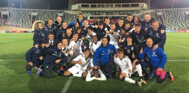 Qualificazioni europee: l’Italia batte la Georgia e conquista il primo posto nel girone