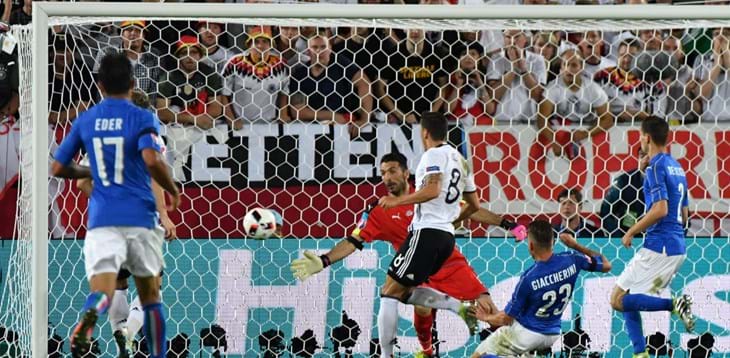 I rigori condannano l’Italia. Gli Azzurri escono dall’Europeo a testa alta