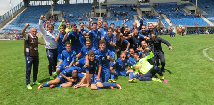 Europeo: Battuta l’inghilterra con un doppio Dimarco, Italia in finale. Tavecchio: “straordinari”