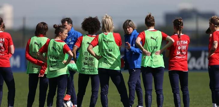 Azzurre in ritiro in vista delle gare con Moldova e Belgio: out Vitale, convocata Fusetti