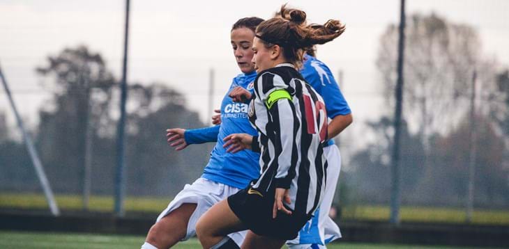 Under 15 Femminile - Dilagante vittoria della Juventus che conduce la classifica inseguita da Pinerolo e Torino