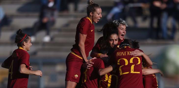 La Roma rifila un poker all’Empoli, vince la Fiorentina. Domani c’è il derby di Milano