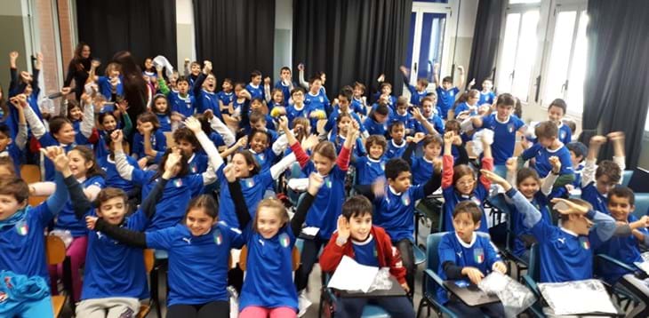 Premiazione Giococalciando: la scuola IC7 Bologna Scandellara