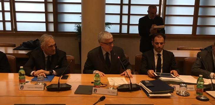 Riunito il Consiglio Direttivo SGS, presente anche il Presidente Gravina
