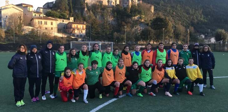 Raduno rappresentativa U15 Femminile