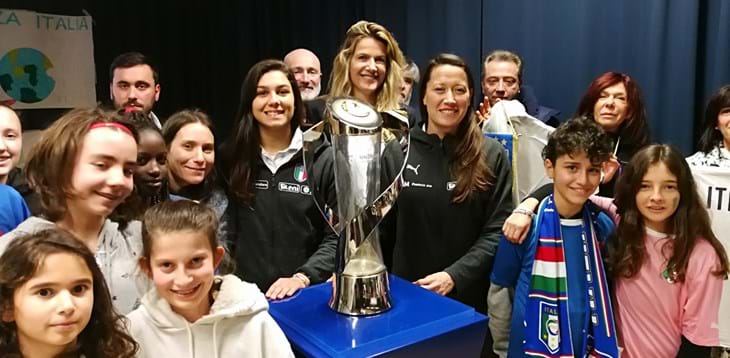 La Nazionale Femminile incontra gli studenti e le studentesse di Cesena