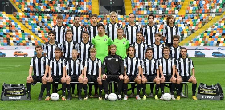 I risultati delle Under dell'Udinese impegnate nei campionati Figc